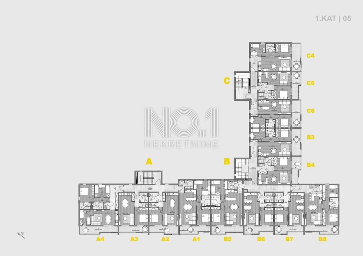 Appartamento Labin, 62,14m2