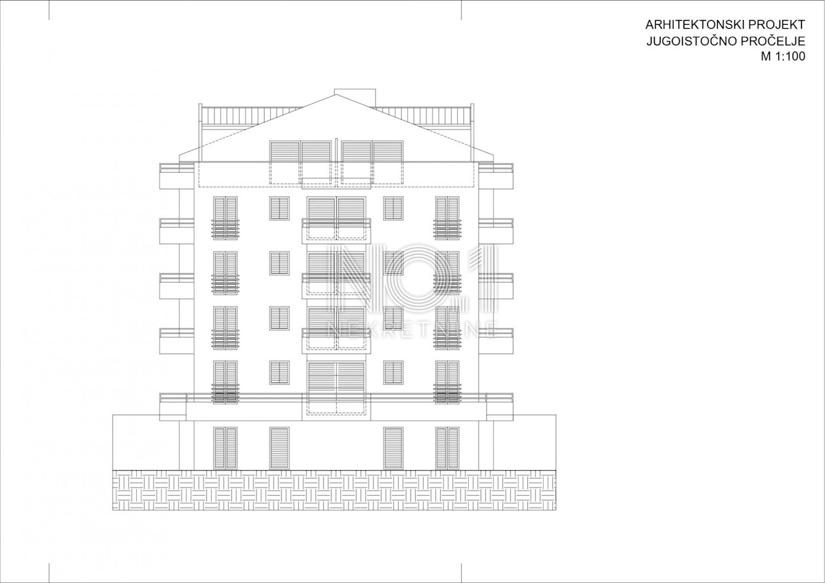 Appartamento Zamet, Rijeka, 65,09m2