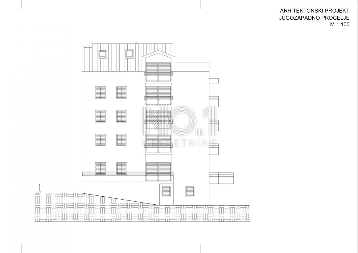 Appartamento Zamet, Rijeka, 65,09m2