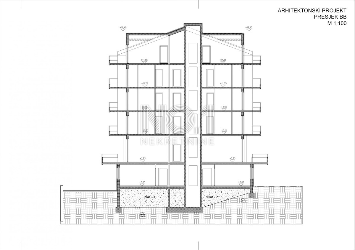 Appartamento Zamet, Rijeka, 65,09m2