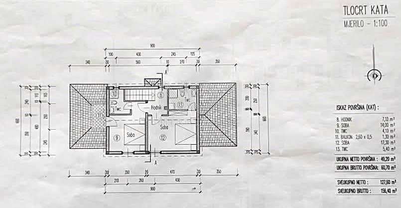 Tinjan, Žužići - vendita della casa in costruzione