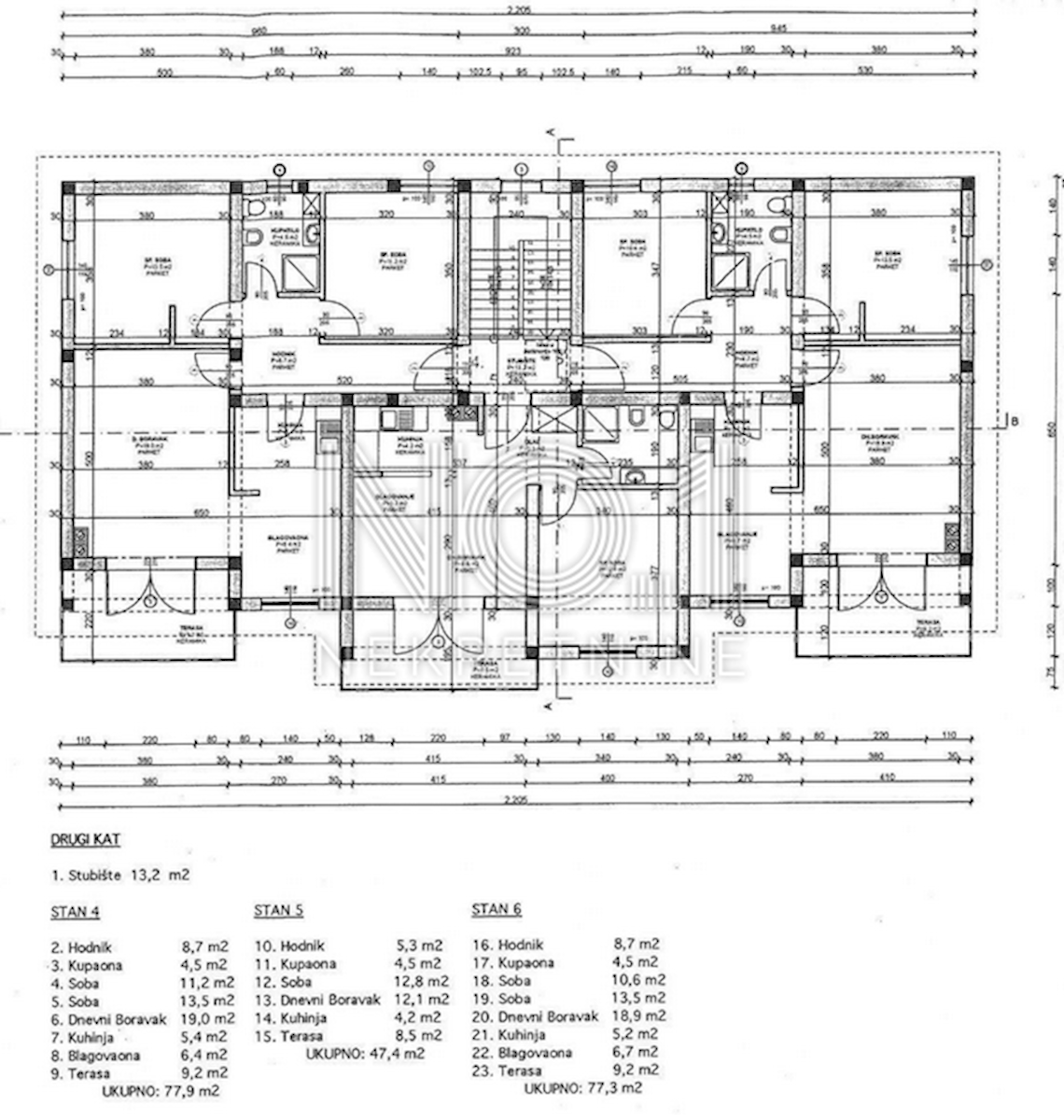 Appartamento Kastav, 80m2