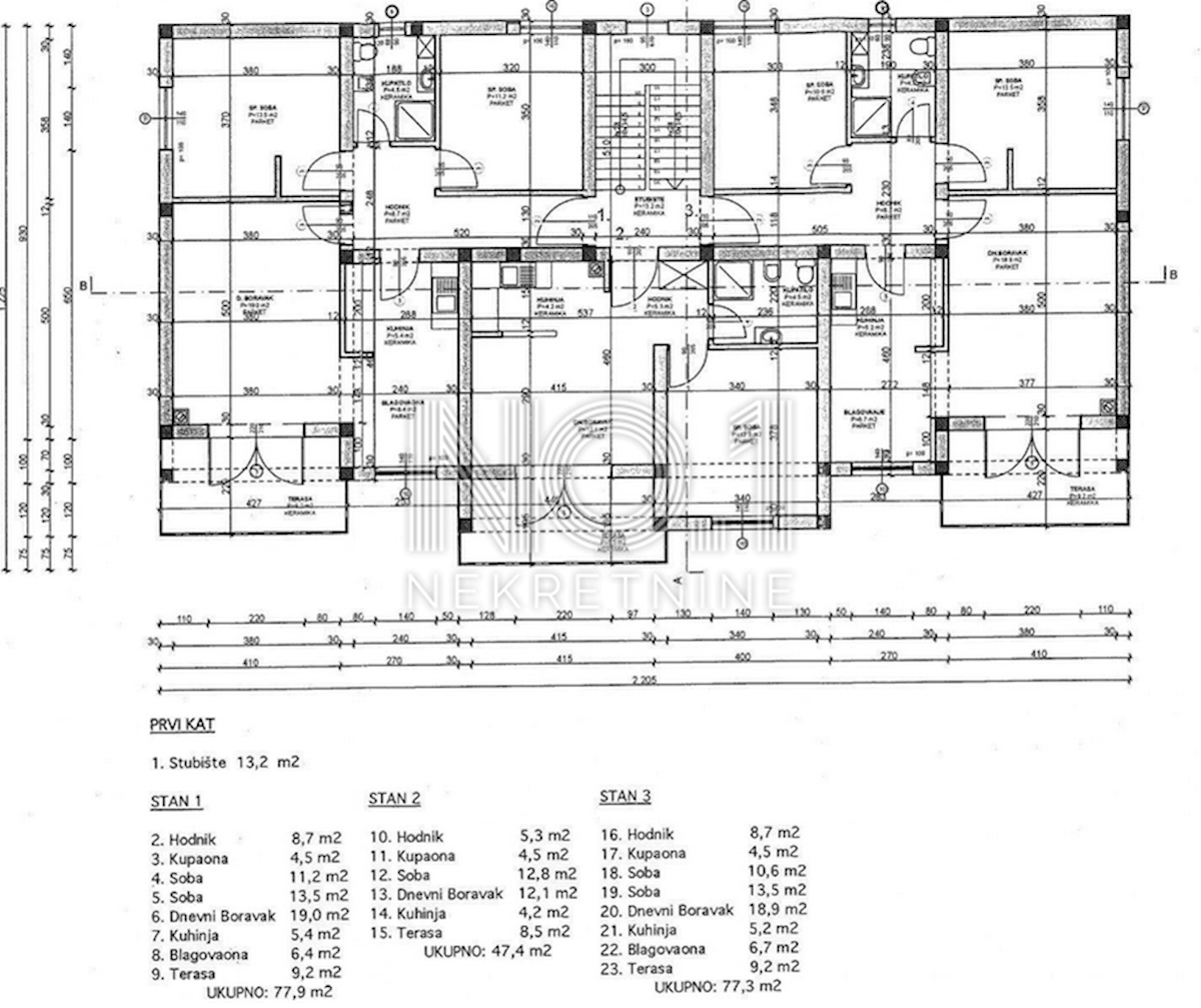 Appartamento Kastav, 80m2