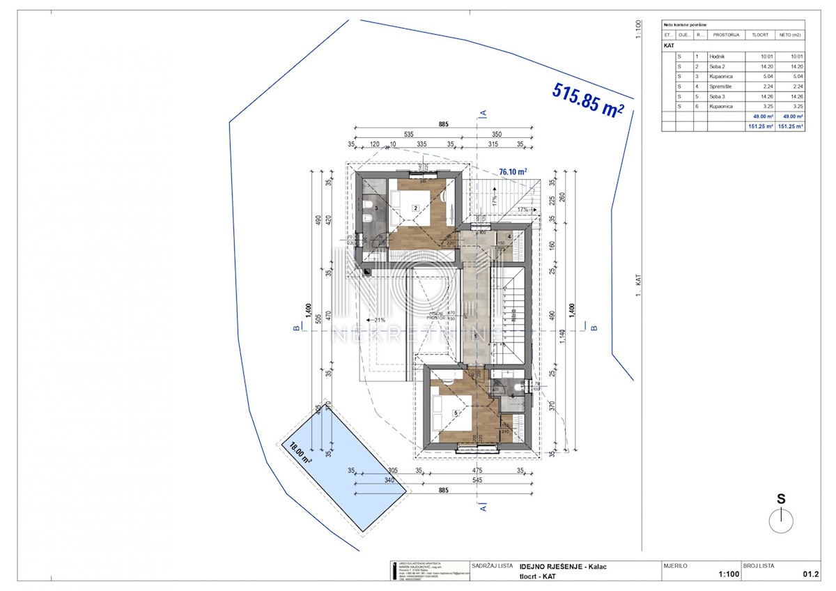 Casa Brseč, Mošćenička Draga, 151,25m2