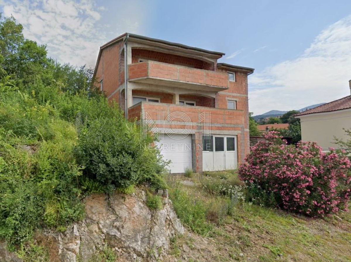 Kraljevica - Casa Rohbau con vista sul mare