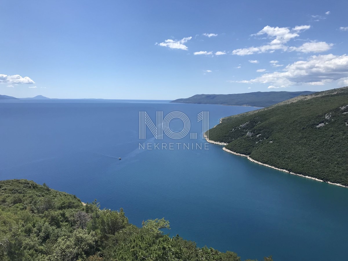 Brestova - vendita terreno con vista mare