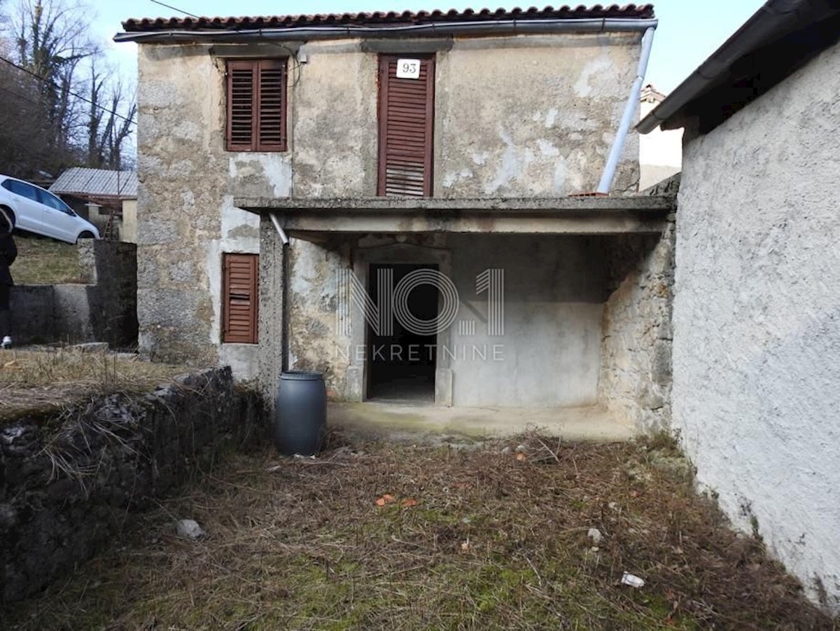 Matulji, Zvoneća– casa d'antiquariato da restaurare