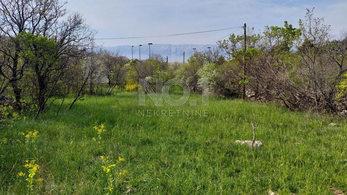 Klenovica - terreno edificabile con vista panoramica sul mare