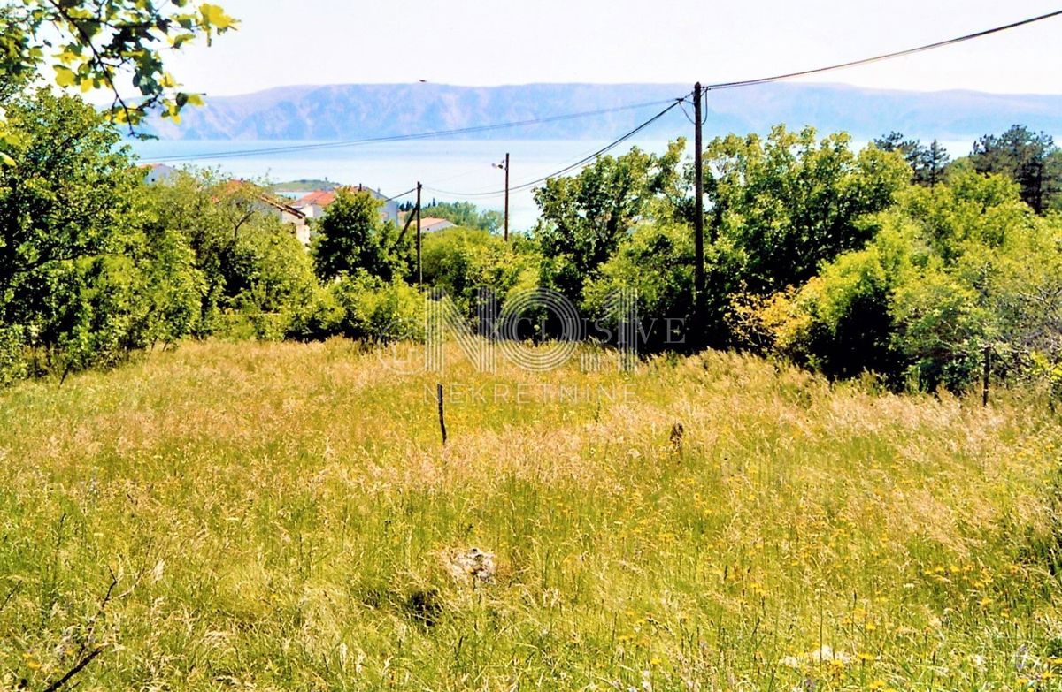 Klenovica - terreno edificabile con vista panoramica sul mare