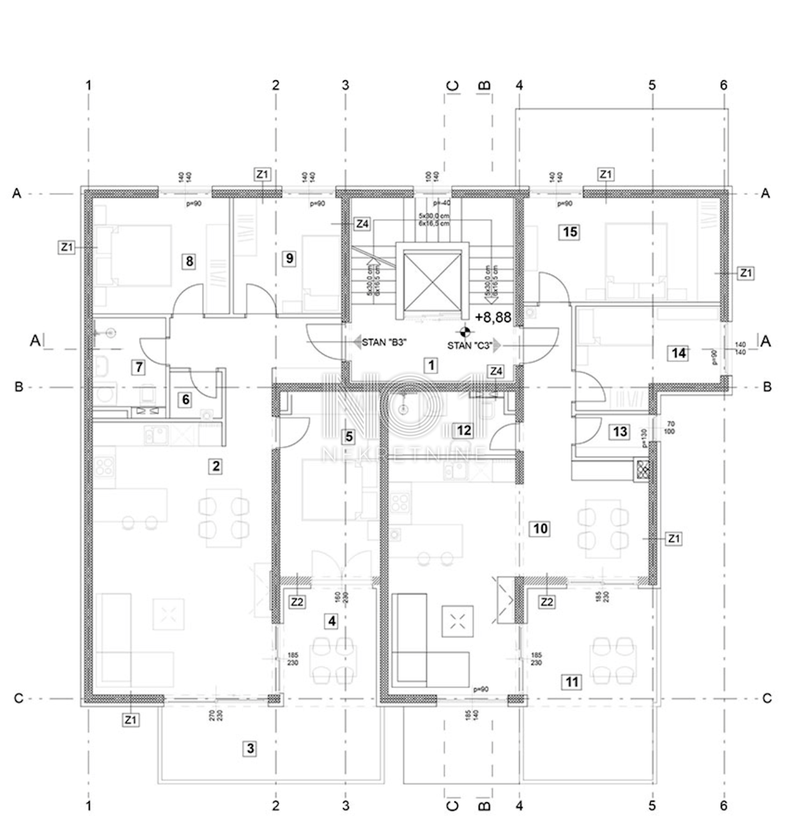 Vabriga - appartamenti in palazzina di recente costruzione