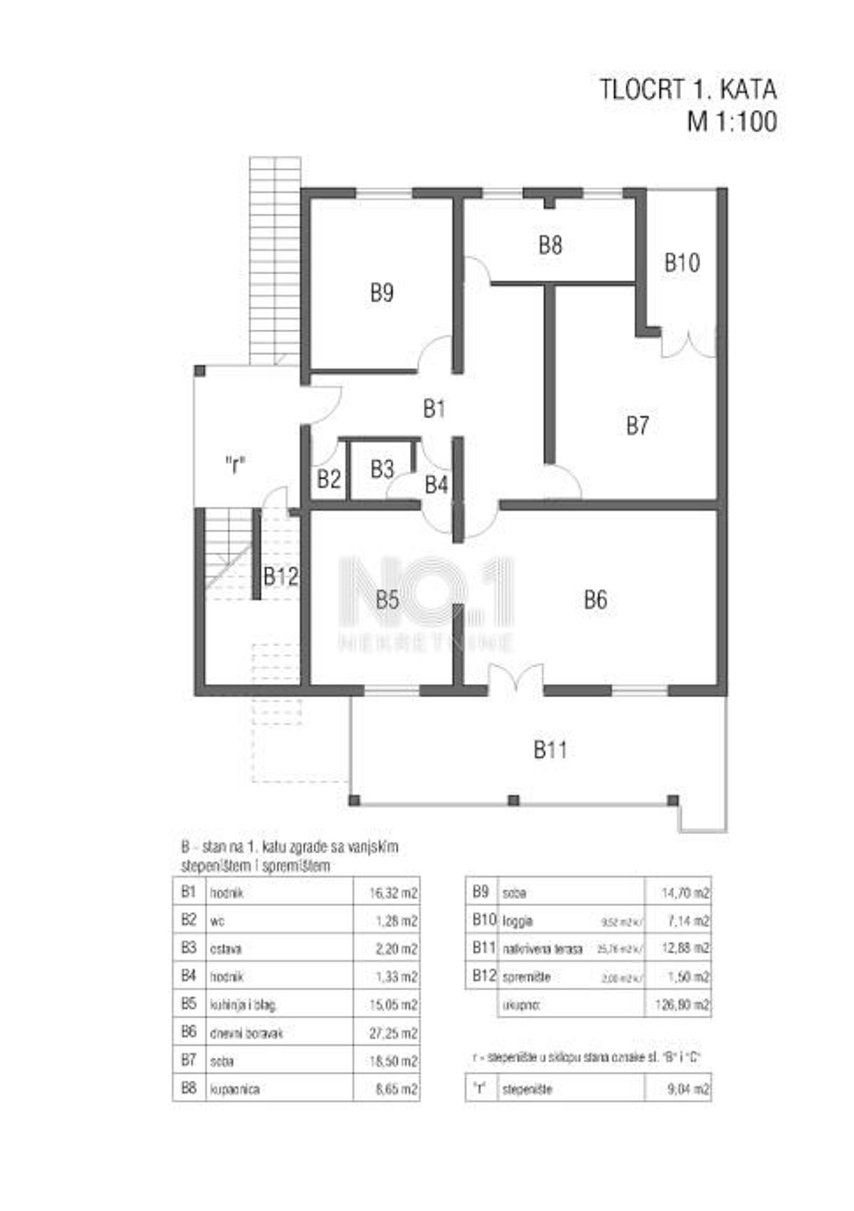 Rovigno - Spazioso bilocale con ampio terrazzo