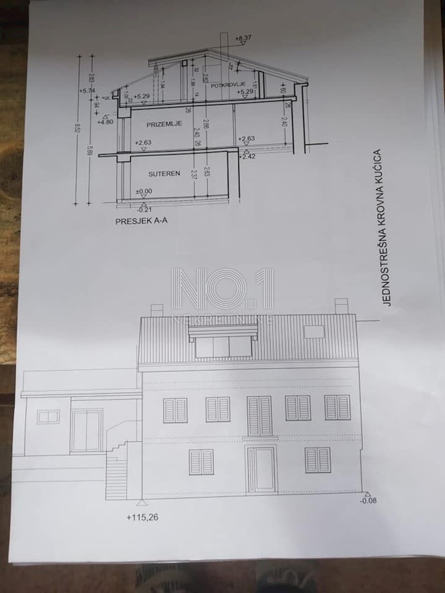 Casa Kostrena Sveta Lucija, Kostrena, 216m2