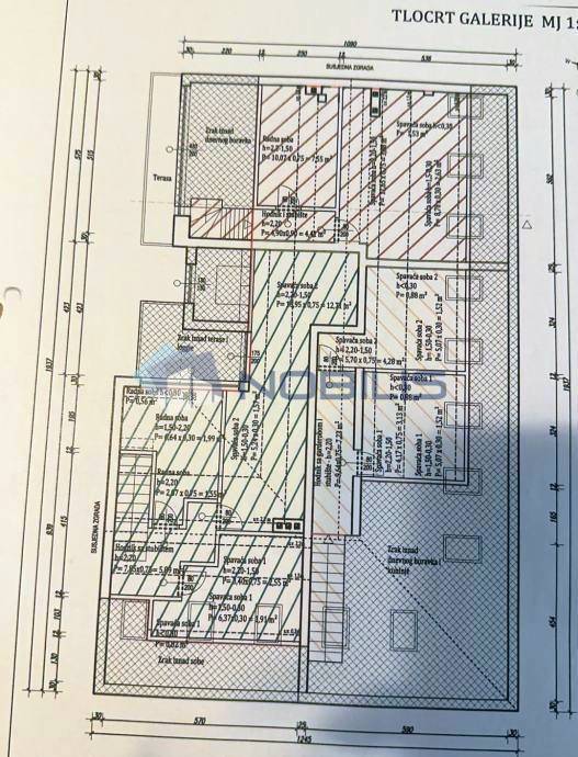 Appartamento Maksimir, Kušlanova, 107,82m2