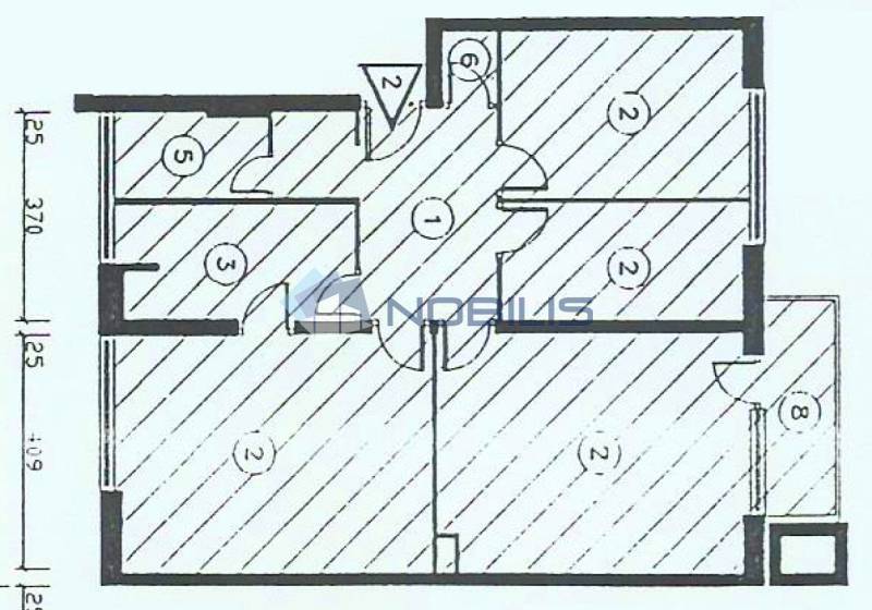 Appartamento Maksimir, Trg O. Keršovanija, 96m2