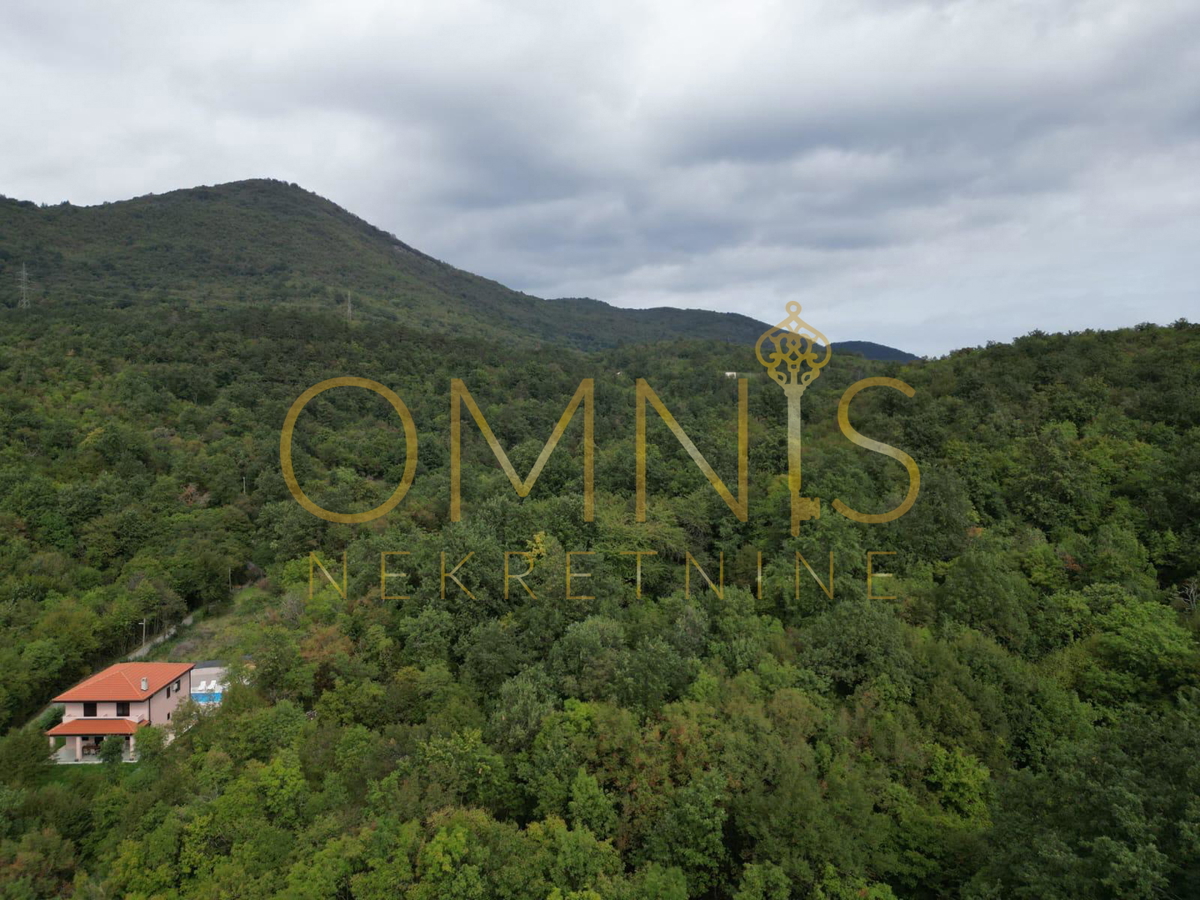 Veprinac – terreno edificabile con vista mare