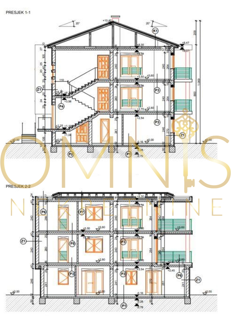 NUOVA COSTRUZIONE CON VISTA MARE – APPARTAMENTO 68 m², NJIVICE
