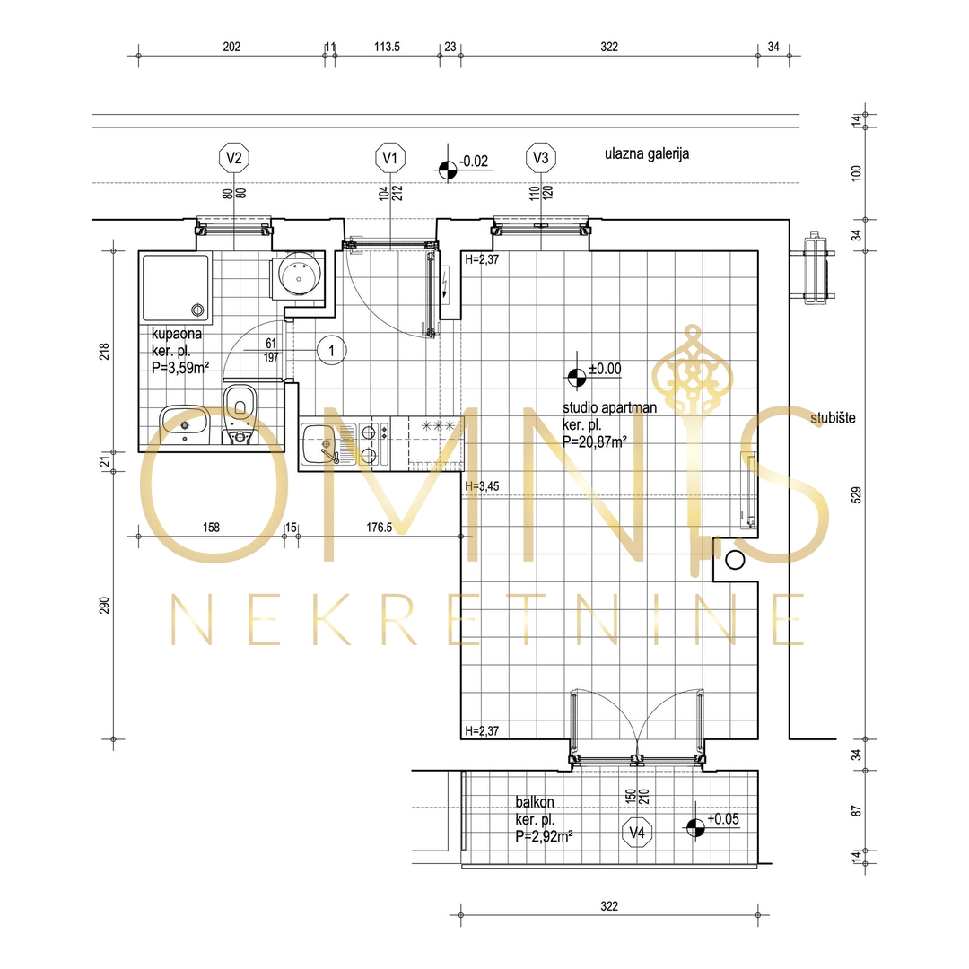 Monolocale Malinska – 100 m dalla spiaggia