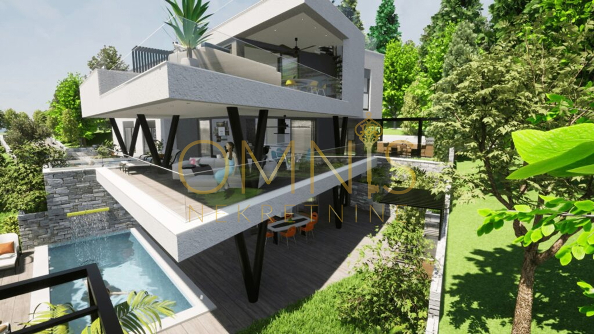 Rijeka, appartamento di lusso vicino al centro di Rijeka con piscina!