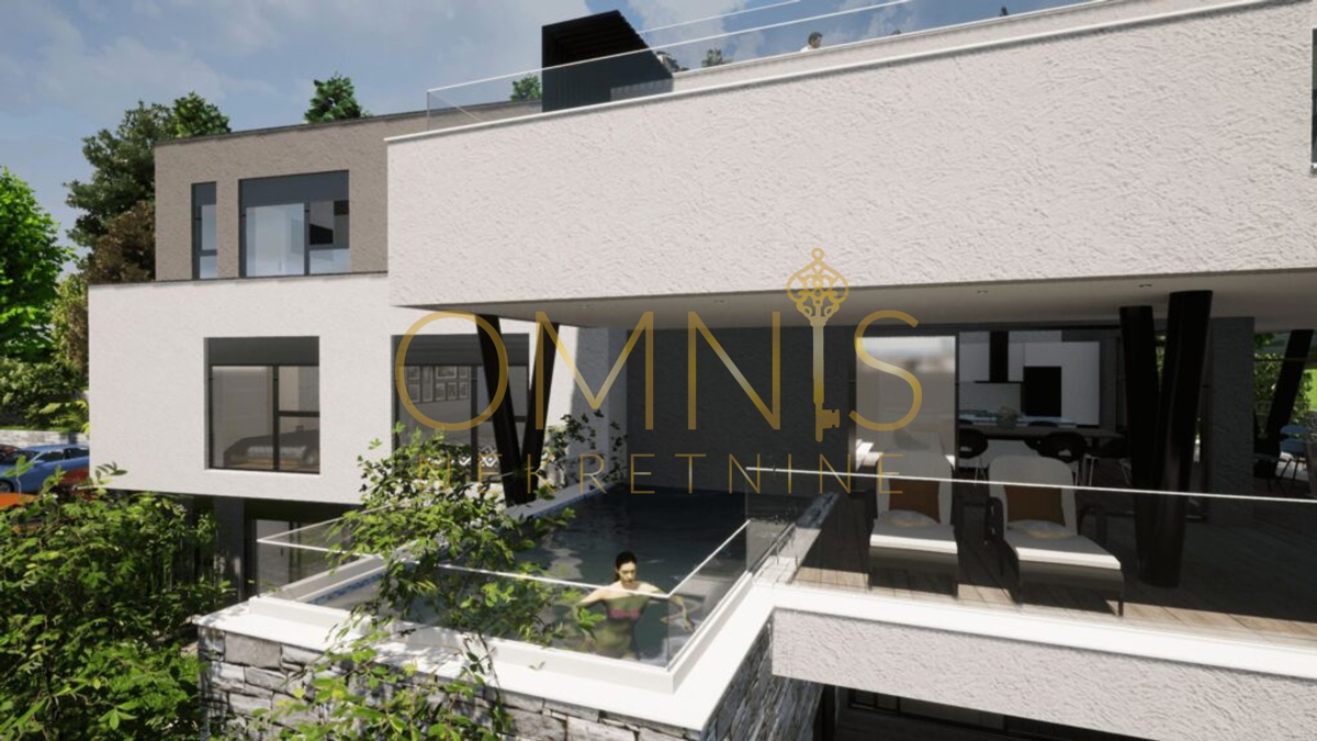 Rijeka, appartamento di lusso vicino al centro di Rijeka con piscina!