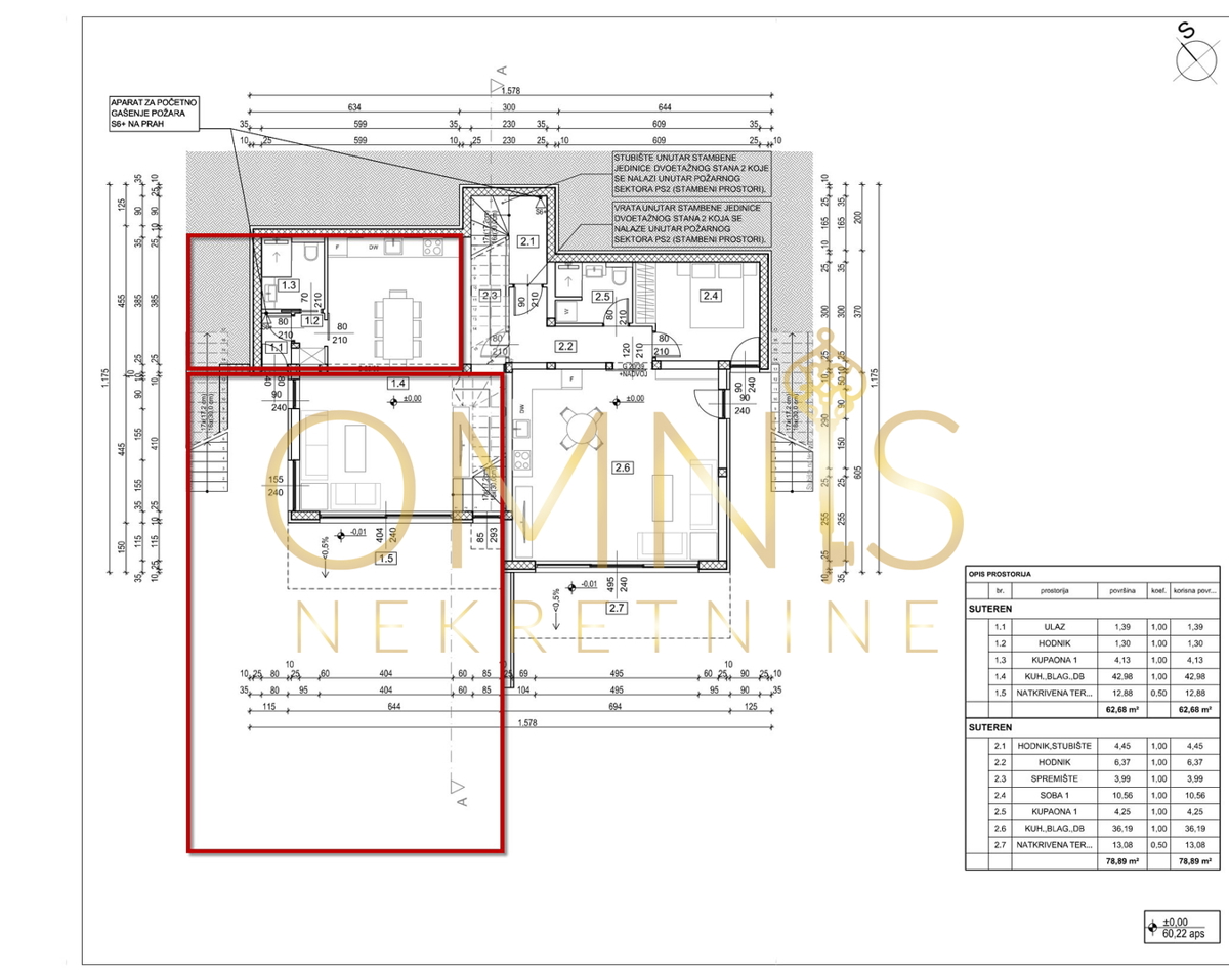 Appartamento di lusso su due piani con giardino e piscina – 120 m² di superficie abitabile + 200 m² di giardino privato