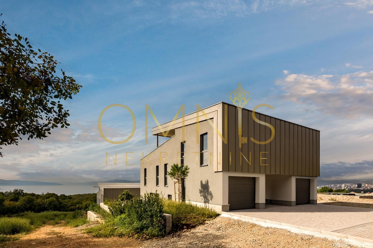 Kostrena – Casa Bifamiliare a Basso Consumo Energetico con Vista Mare