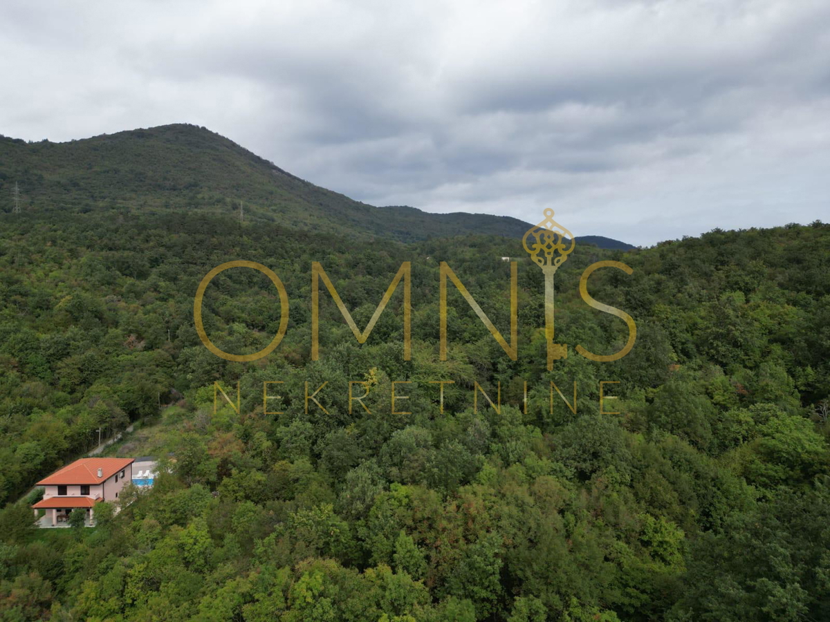 Veprinac – terreno edificabile con vista mare