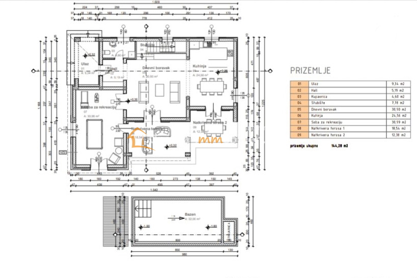NUOVA VILLA 250 M2 CON PISCINA - ISOLA DI KRK