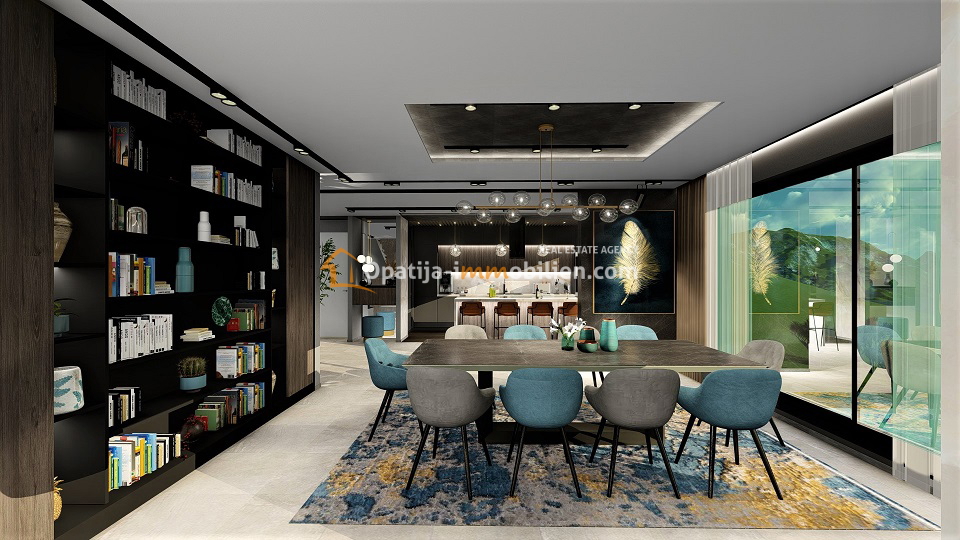 NUOVA VILLA CON PISCINA-OPATIJA RIVIERA-MOŠĆENIČKA DRAGA