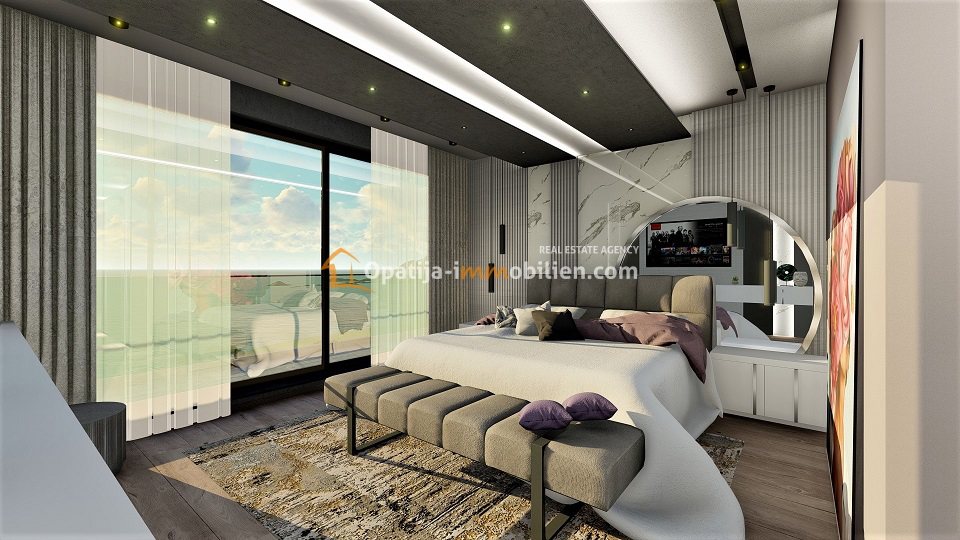 NUOVA VILLA CON PISCINA-OPATIJA RIVIERA-MOŠĆENIČKA DRAGA