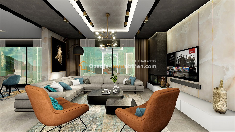 NUOVA VILLA CON PISCINA-OPATIJA RIVIERA-MOŠĆENIČKA DRAGA