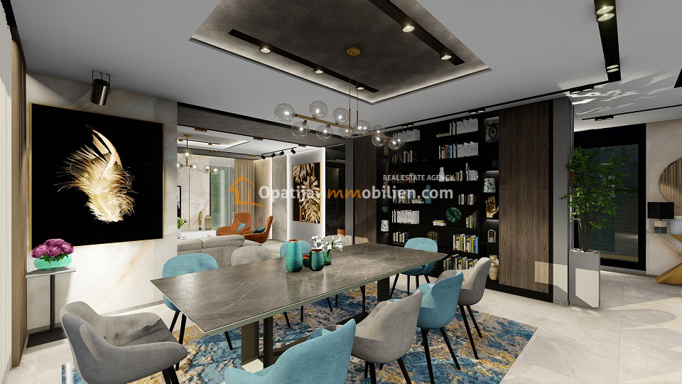 NUOVA VILLA CON PISCINA-OPATIJA RIVIERA-MOŠĆENIČKA DRAGA