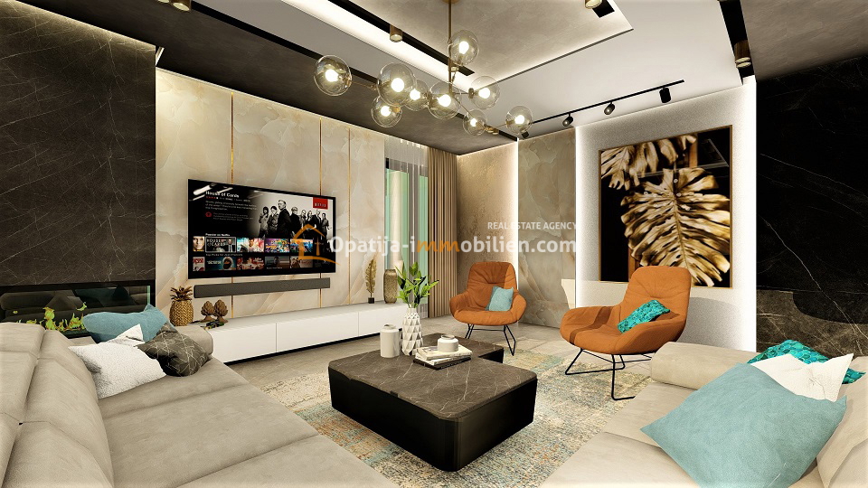 NUOVA VILLA CON PISCINA-OPATIJA RIVIERA-MOŠĆENIČKA DRAGA