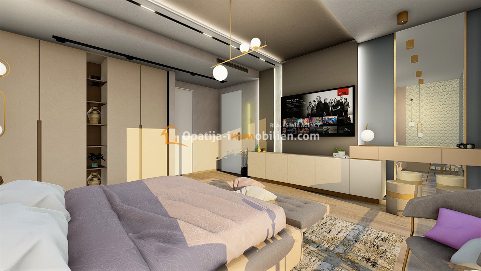 NUOVA VILLA CON PISCINA-OPATIJA RIVIERA-MOŠĆENIČKA DRAGA