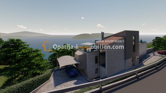 VILLA IN COSTRUZIONE CON SPLENDIDA VISTA MARE E CONTRATTO DI COSTRUZIONE