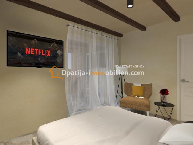 VRBNIK-NUOVA VILLA CON PISCINA 137 M2 CON VISTA MARE