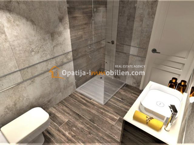 VRBNIK-NUOVA VILLA CON PISCINA 137 M2 CON VISTA MARE