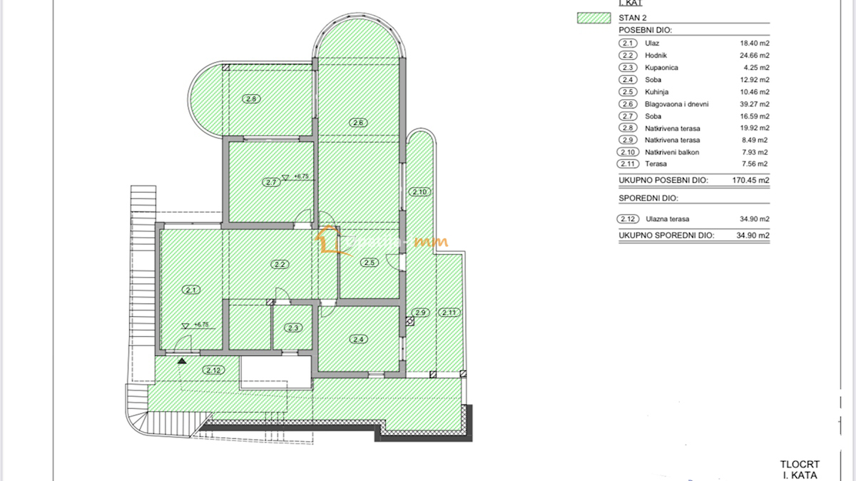 APPARTAMENTO CON VISTA MARE VICINO AL CENTRO 170 M2-OPATIJA