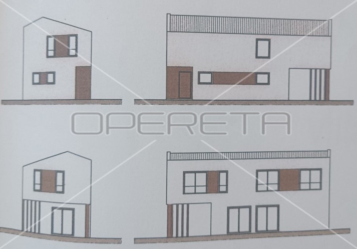 Istria, Marčana – Terreno edificabile con permesso di costruzione definitivo di 500 m2