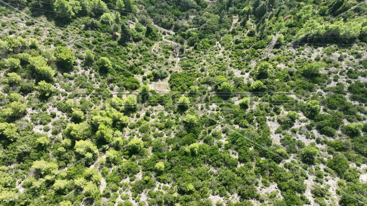 Terreno di 51.000 m2 con vista mare, Čara, Korčula