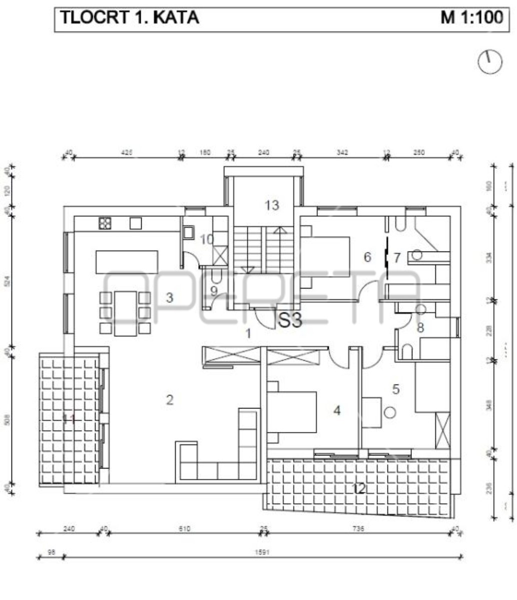 Tuškanac/Kraljevec, Britanac, 1.663,00 m2, 550.000,00 EUR