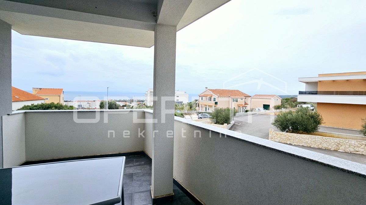 Novalja – appartamento bilocale di 56 m² con vista mare