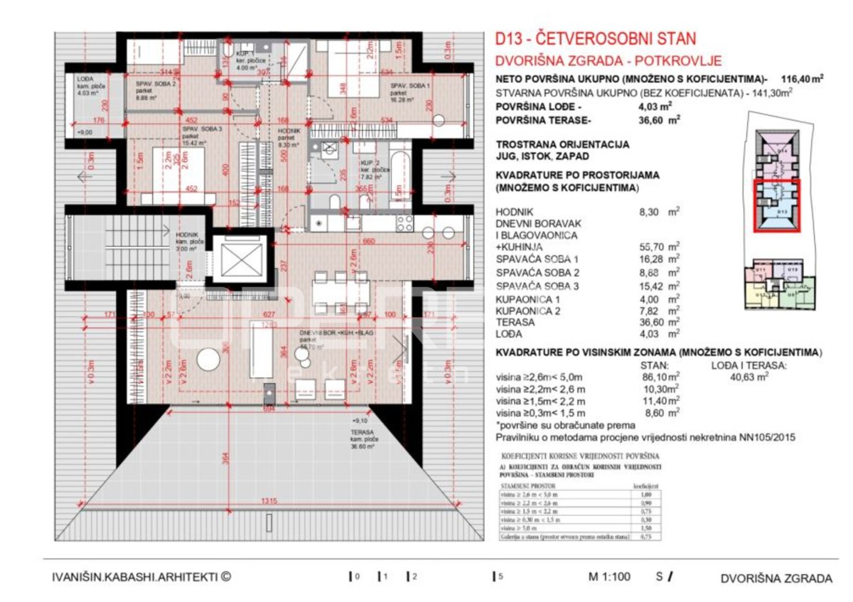 Vendita, Appartamento, Kvatrić, Maksimirska, 4l, 129m2