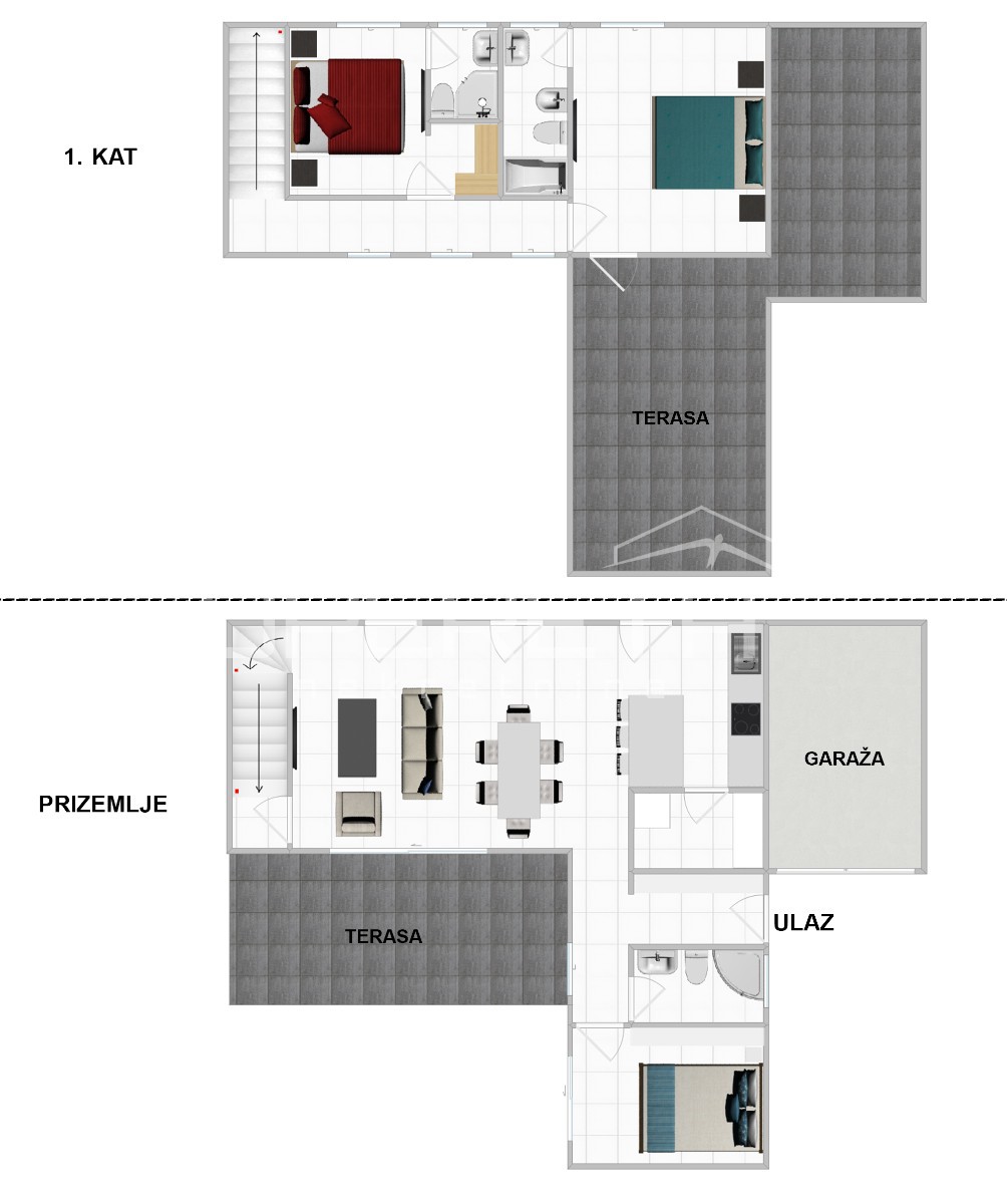 Vendita, Casa, Momjan, Momjan, Edificio doppio, 231m2