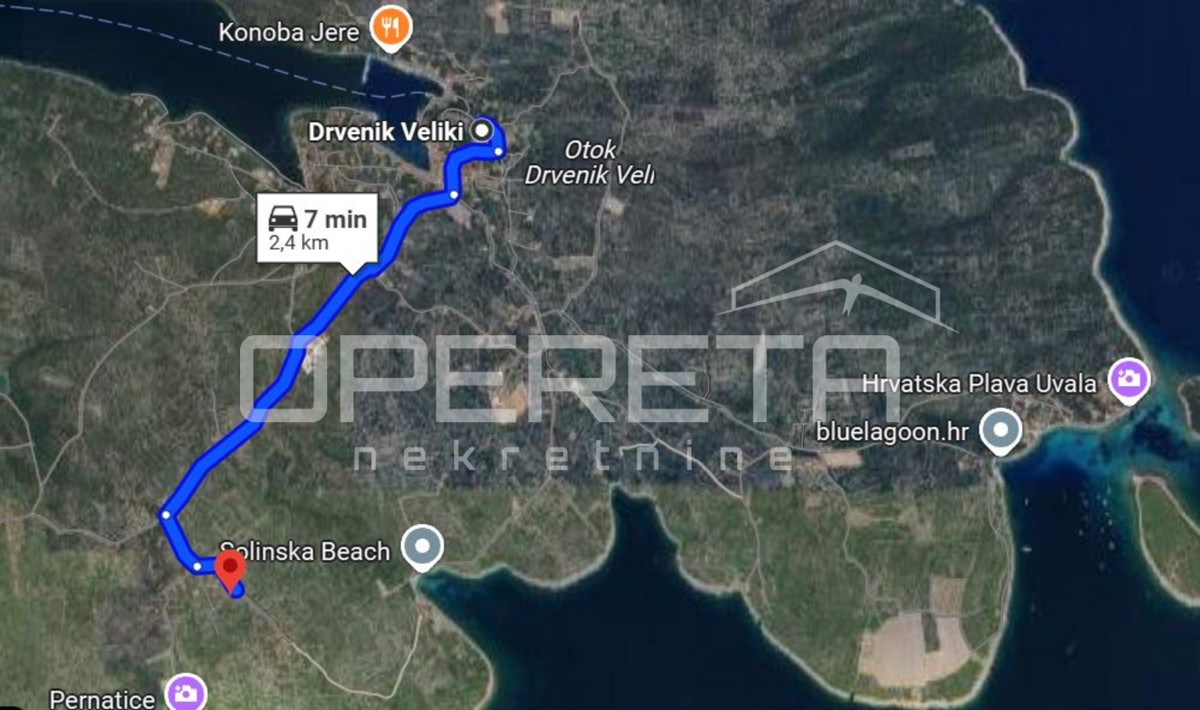 Drvenik Veliki – terreno edificabile con grande potenziale!