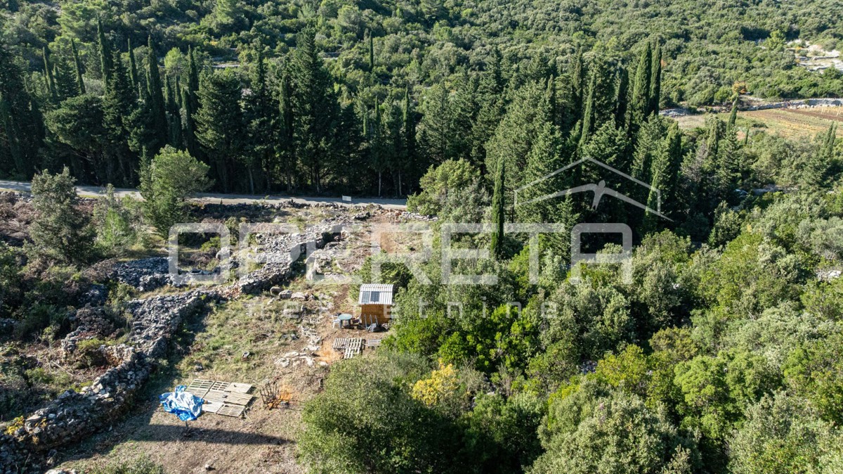 Terreno agricolo attraente di 9400 m2, non lontano dal mare, Pupnat