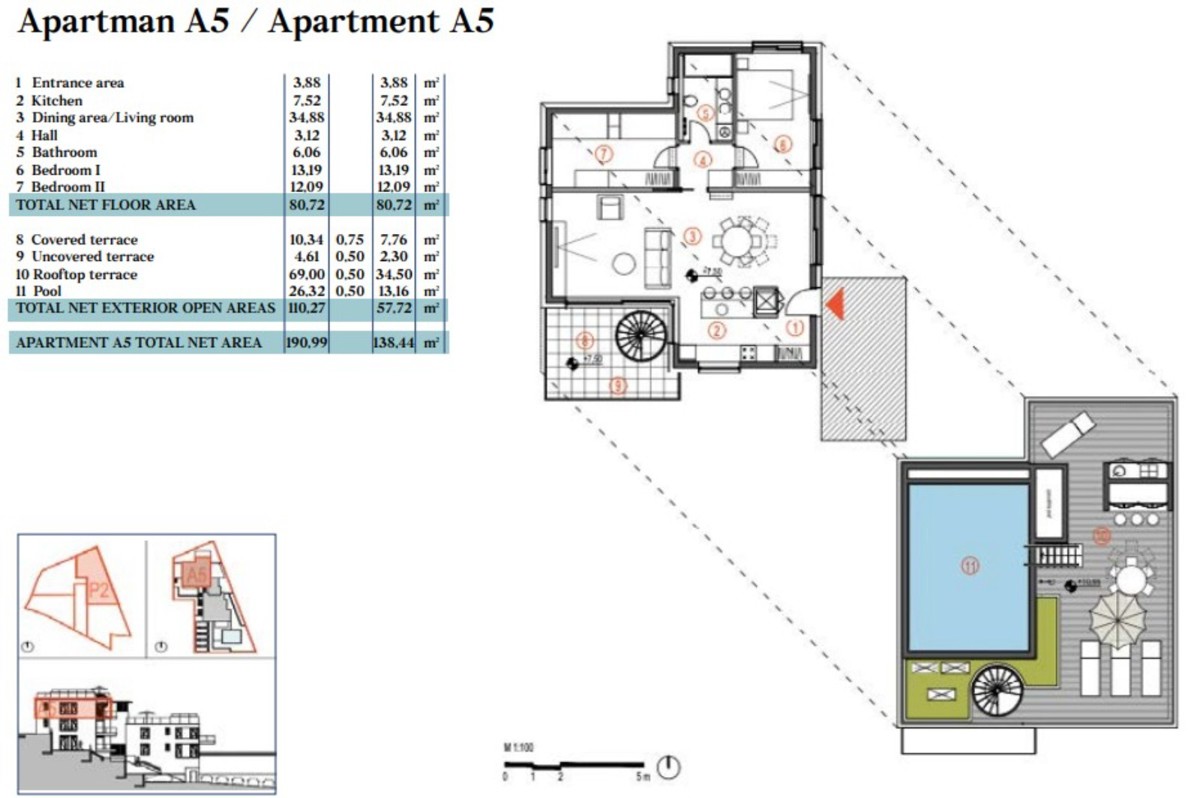 Vendita, Appartamento, Primošten, Šibenska bb, 3l, 147m2