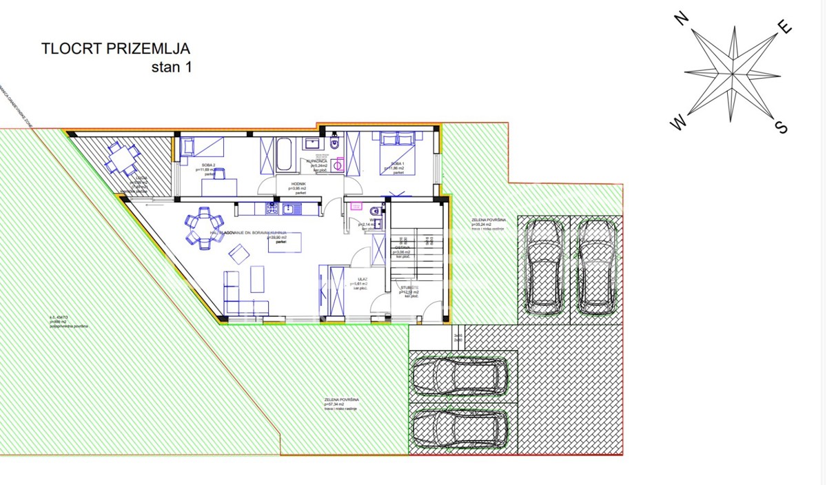 Vendita, Appartamento, Stupnik, Gornjostupnička, 3l, 153m2