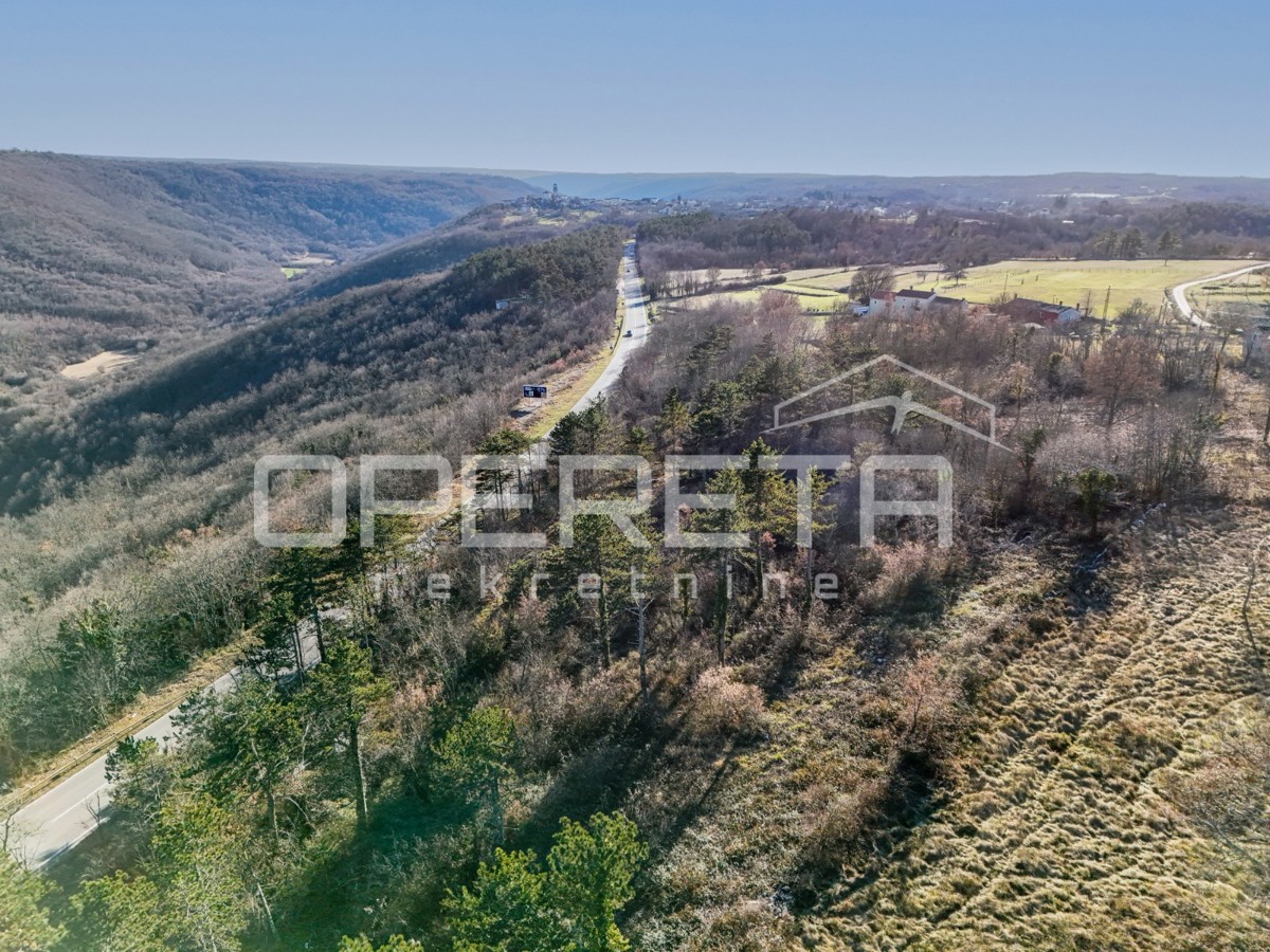 ISTRIA, TINJAN - Terreno edificabile a uso residenziale
