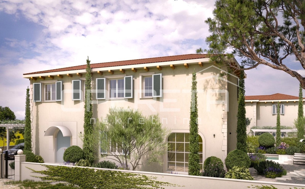 ISTRIA, KANFANAR (MRGANI) - Terreno edificabile con permesso di costruzione in vigore