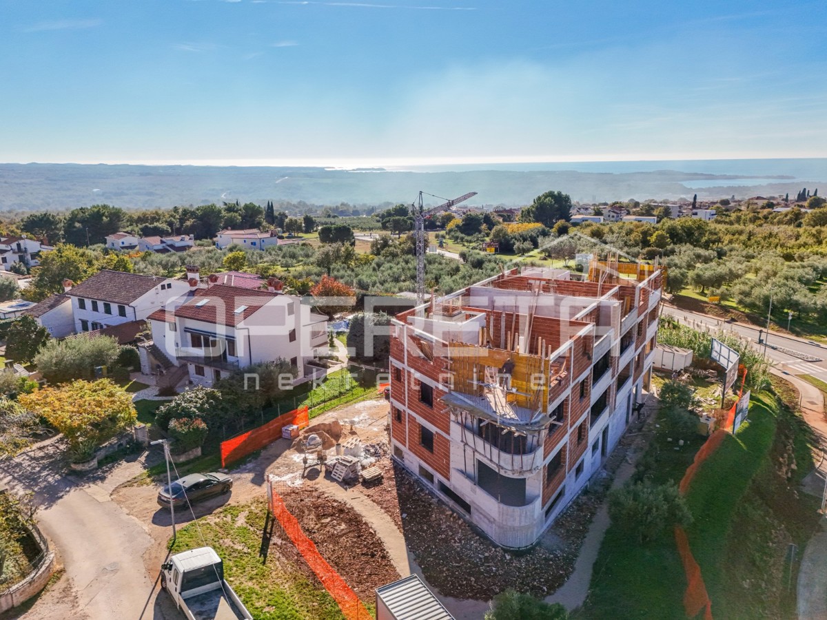 ISTRIA, POREČ (DINTORNI) - Appartamenti in costruzione con vista mare